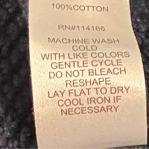 Thomas Sterling London New York Navy Crewneck Pullover Sweater Cotton Mens XL - Picture 5 of 8